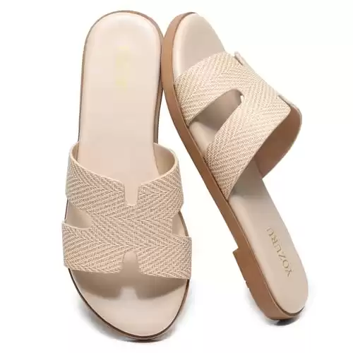 Flat Sandals Open Toe Dressy Summer Sandals