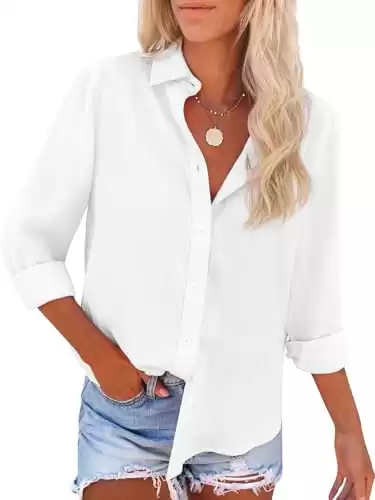 Button Down Shirts for Women